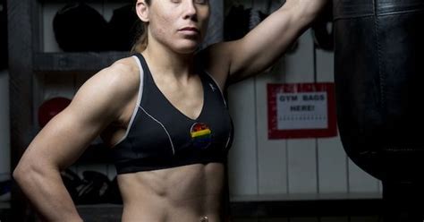 Ufc S Out Lesbian Fighter Liz Carmouche Boxing And Mma Pinterest Sexy Mma And Interview