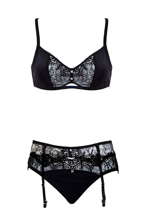 Natalia Lingerie Set • Nevaeh Intimates • Made In New York Darkest Fox