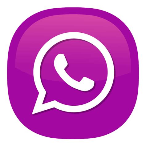 Whatsapp official icon, extracted from its official website. whatsapp icon - download free icon Purple Icons on Artage.io