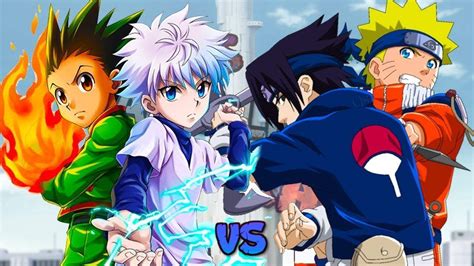 Best Of Rivals Best Of Friends Gon And Killua Vs Part 1 Naruto And