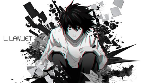 Download L Death Note Anime Death Note Hd Wallpaper