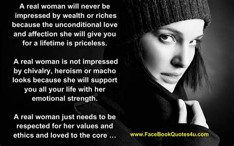 Quotes About A Real Woman 104 Quotes