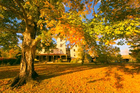 Autumn In The Village Wallpapers High Quality Download Free