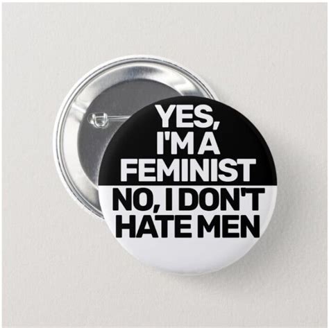 Yes I Am A Feminist Button 25mm Badges Pins Feminist Girl Power