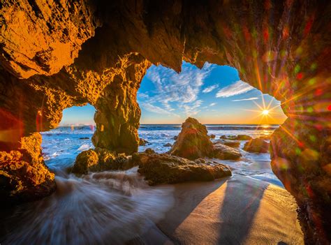 Malibu El Matador State Beach Sea Cave Sunset Fuji Gfx100 Flickr