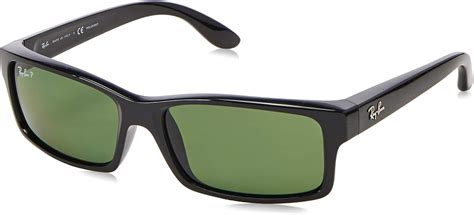 Amazon Ray Ban Rb Rectangular Sunglasses Black Polarized