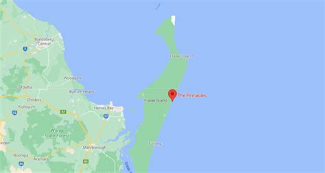 Fraser Island Tourist Map