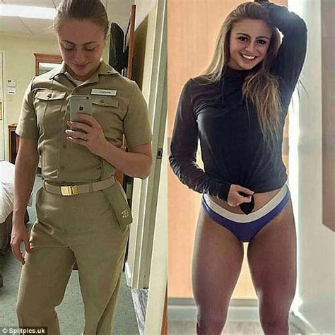 Women In Uniform And Their Glamorous Double Lives Revealed Daily Mail