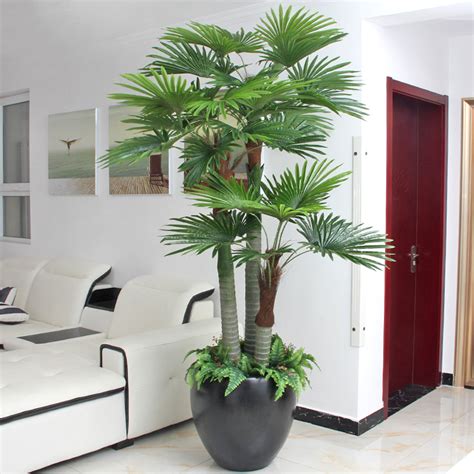 Artificial Silk Palm Tree Tropical Decor Plant Potted Indoor Outdoor