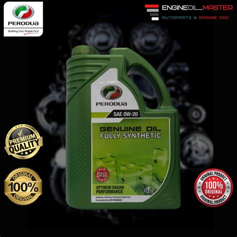 Car news & reviews in. PERODUA FULLY SYNTHETIC 0W20 (4L) ENGINE OIL 0W20 FREE OIL ...