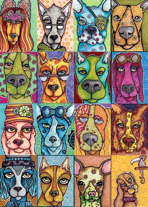 Check spelling or type a new query. Art Card Dogs Project | The Slumbering Herd Art Blog