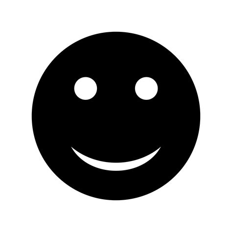 Happy Face Emoji Vector