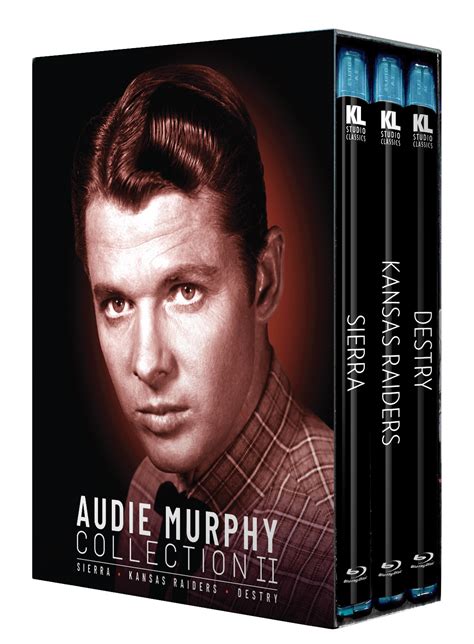 Audie Murphy Collection Ii Sierra Kansas Raiders Destry Kino Lorber Theatrical