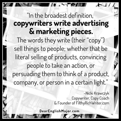 What Does A Copywriter Actually Do — Dear English Major