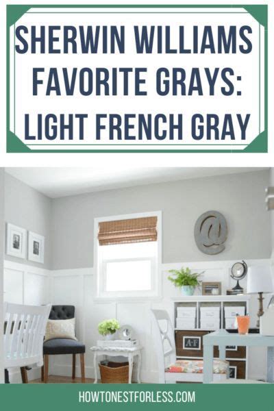 Paintzen professional painters have had success using light grays with blue undertones. Sherwin Williams Light French Gray - How to Nest for Less™ in 2020 | French grey, Sherwin ...