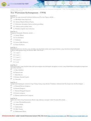 Bagi anda yang hendak mengikuti seleksi calon pegawai negeri sipil (cpns) tidak ada salahnya mempelajari materi dan berlatih mengerjakan soal. Contoh Soal Cpns 2018 Pdf Dan Jawaban - Jawaban Buku