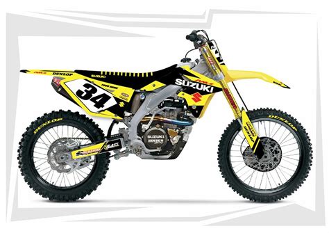 All graphics are produced to order and may take up to 7 business days to produce. 2007 2008 2009 SUZUKI RMZ 250 DIRT BIKE GRAPHICS KIT ...
