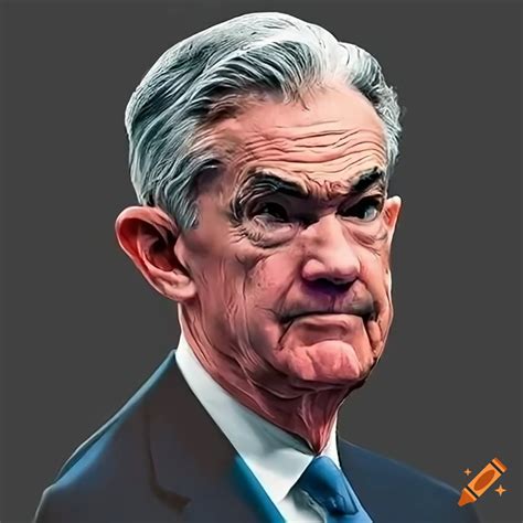 Transparent Image Of Jerome Powell On Craiyon