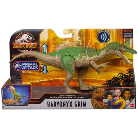 Jurassic World Sound Strike Baryonyx Grim Dinosaur Figure