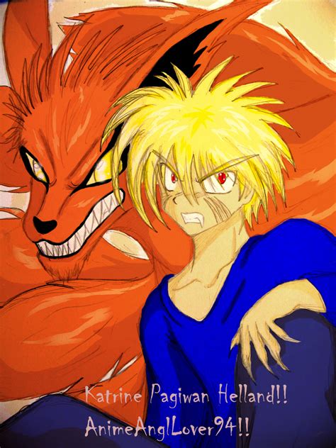 Naruto And The Nine Tailed Fox Demon By