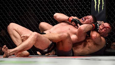 UFC 217 GSP Chokes Out Michael Bisping To Win Middleweight Title BBC