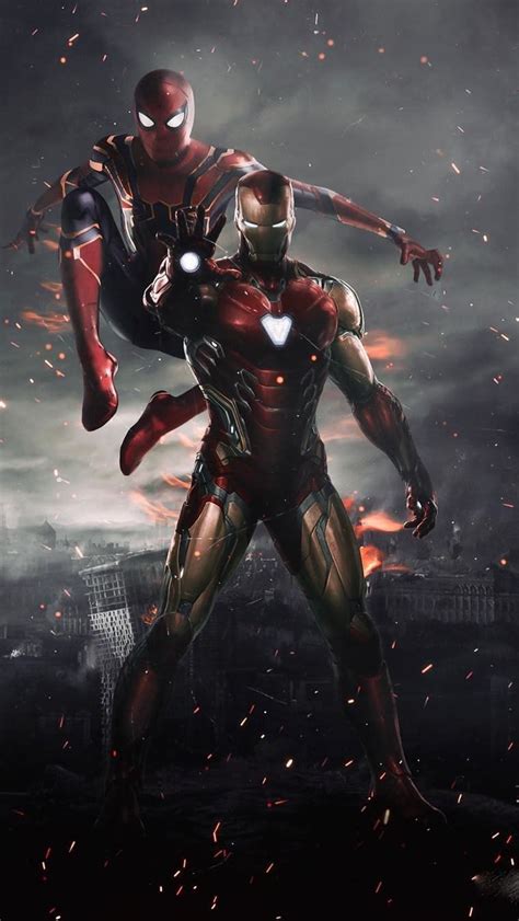 Iphone Full Hd Iron Spider Endgame Wallpapers Wallpaper Cave