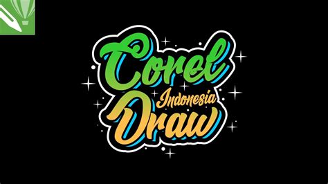 Tutorial Membuat Lettering Typography Coreldraw Indonesia Youtube