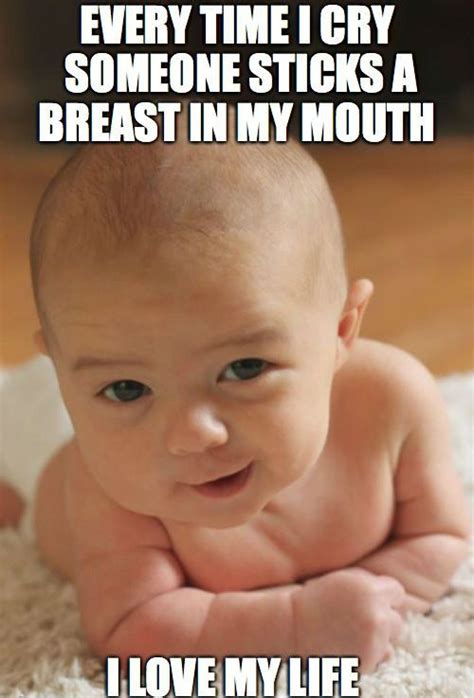 Hilarious Memes About The Joys Of Breastfeeding Baby Jokes Funny