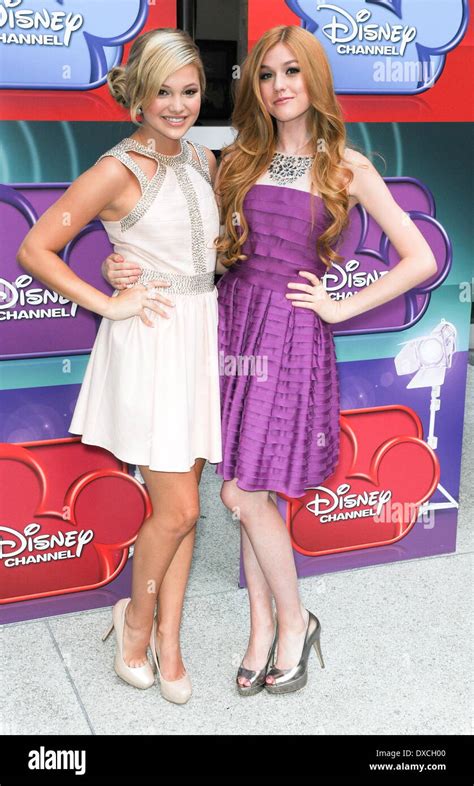 Olivia Holt And Katherine Mcnamara Screening Of Disneys Girl Vs