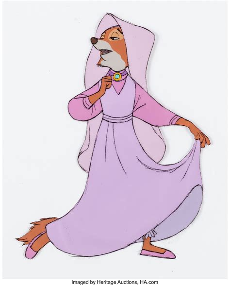 Robin Hood Maid Marian Production Cel Walt Disney 1973 Disney Wall Run Disney Disney Dream