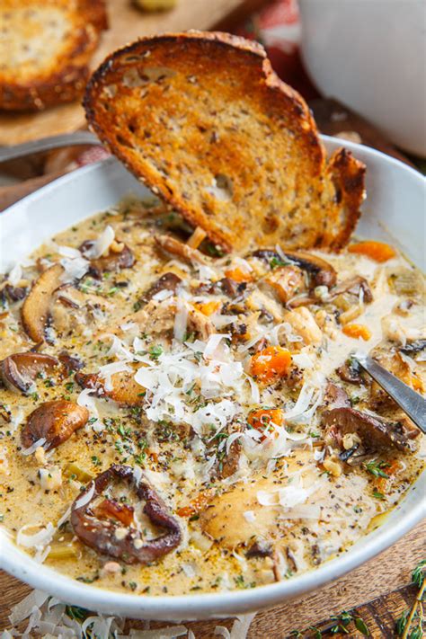 If you can't find it, you can substitute 2 cups of your own cooked wild rice or a package of precooked brown rice. Creamy Mushroom Chicken and Wild Rice Soup - Closet Cooking