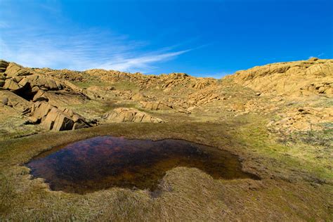 Pool of water with rocky surroundings image - Free stock photo - Public ...