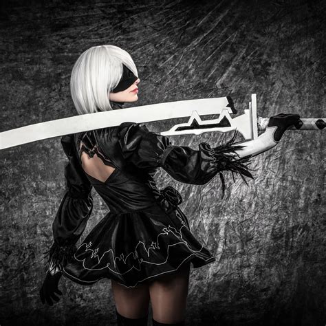 2048x2048 2b Nier Automata Cosplay 5k Ipad Air Hd 4k Wallpapers Images Backgrounds Photos And