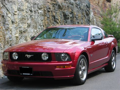 File2005 Ford Mustang Gt Coupe In Redfire With Bullitt Wheels Kfoley