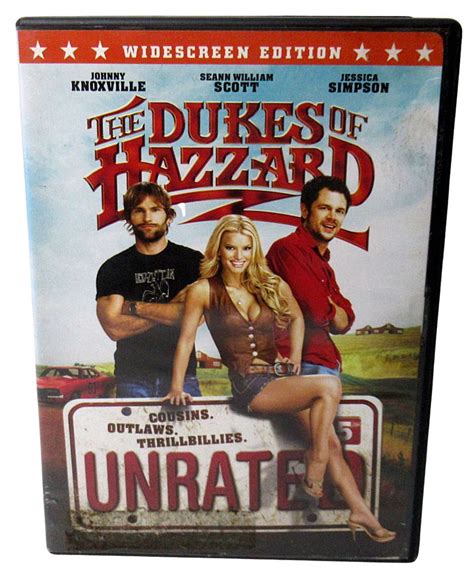 The Dukes Of Hazzard Unrated DVD Widescreen Edition Jessica