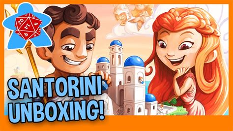 Santorini Board Game Unboxing And Review Youtube