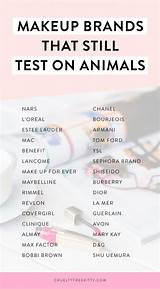 Makeup That Is Not Tested On Animals Pictures