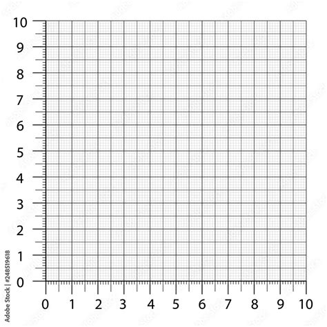 Free Printable Graph Paper Mathdiscovery Com Graph Paper With Numbers