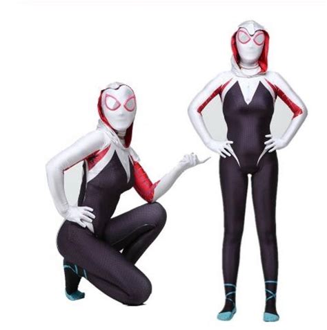 spider gwen stacy cosplay costume 3d print suit spiderman costume gwen spiderman cosplay