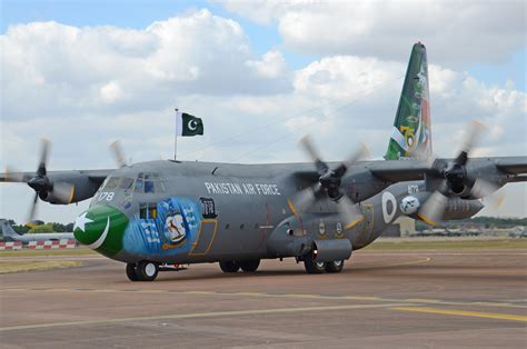 Pakistan air force(paf) upgraded aircraft with flight system. PAF C-130 in RIAT 2018 | Pakistan Defence