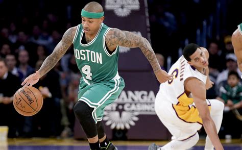 Before signing with the denver nuggets, isaiah thomas talked with danny ainge about a return to the boston celtics. Isaiah Thomas Boston Celtics Debut: Reactions and analysis