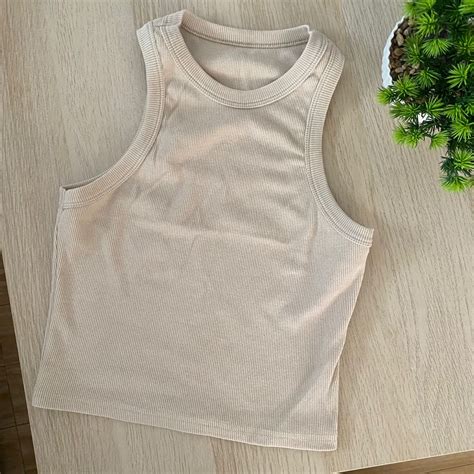Racerback Nude Halter Top Women S Fashion Tops Others Tops On Carousell