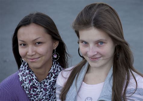 Kazakh And Russian Ethnic Girls Astana Kazakhstan Flickr