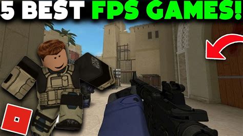 5 Best Roblox Fps Games Youtube