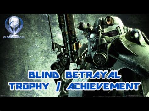 Share all sharing options for: FALLOUT 4 BLIND BETRAYAL TROPHY / ACHIEVEMENT WALKTHROUGH - YouTube