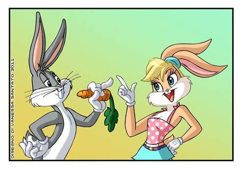 Bugs And Lola Bunny By Vanessasan On DeviantArt In Bugs And Lola Looney Tunes Cartoons