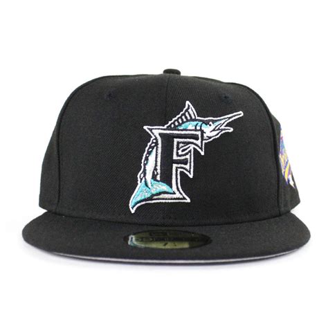 Florida Marlins 1997 World Series Patch New Era 59fifty Fitted Hat Bl