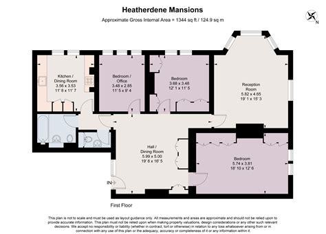 Heatherdene Mansions Cambridge Road Twickenham Tw1 3 Bedroom Flat