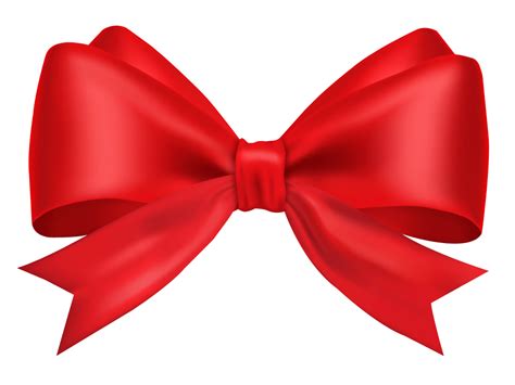 Clip Art Red Bow Ribbon Png Download 983737 Free Transparent