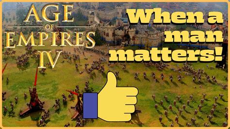 Age Of Empires 4 Multiplayer Rush When A Man Matters Youtube